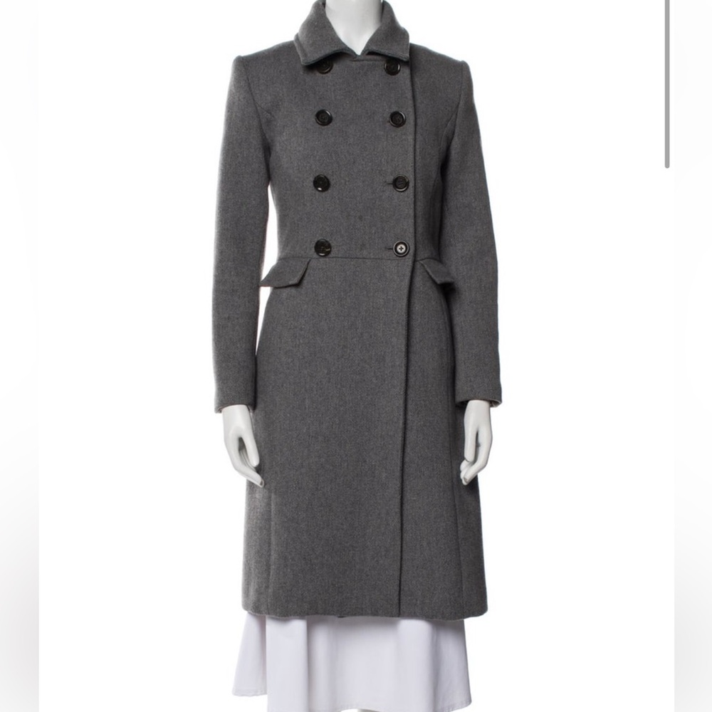 Brand new w tags. Emerson Fry Thompson coat fog Gray Wool Coat stunning sz 4